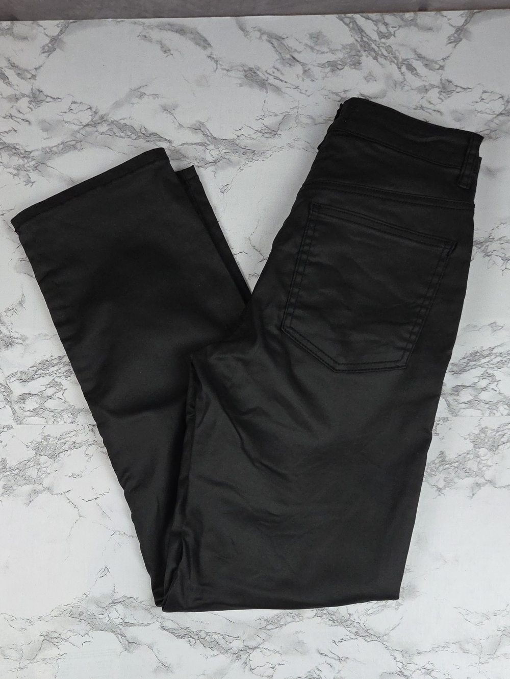 ​We The Free Free People Coated Black Slim Jeans Size 26​